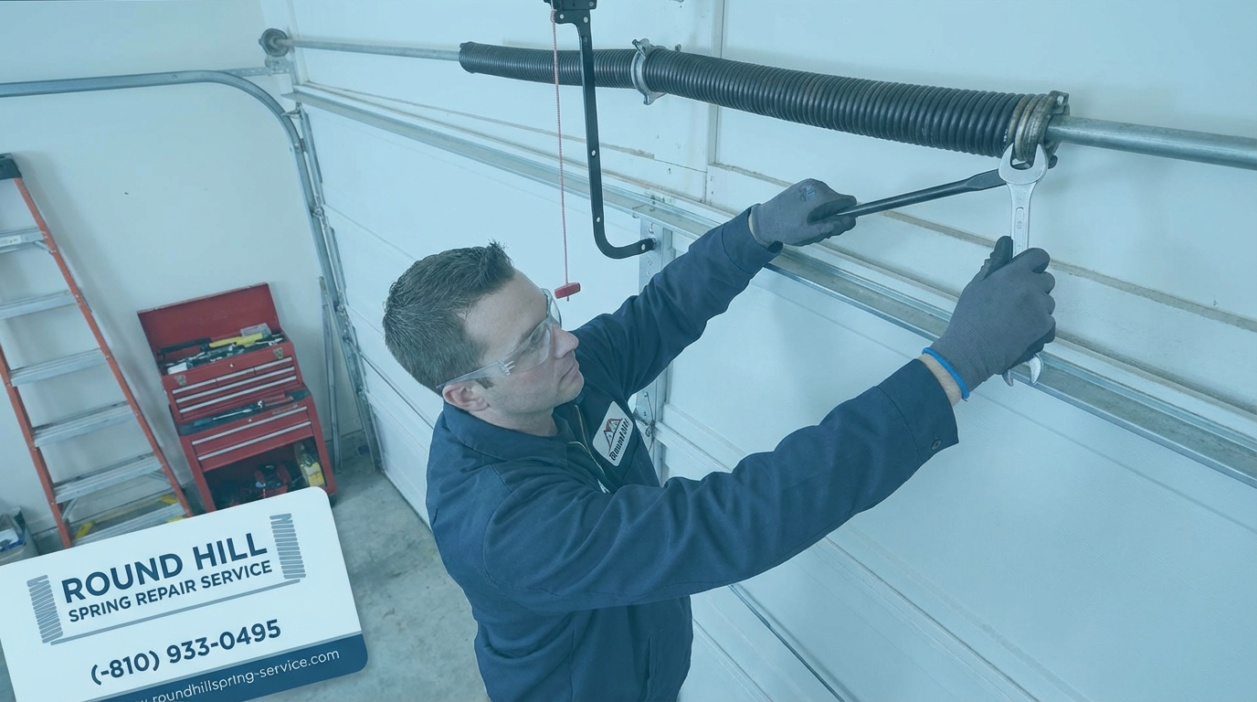 Garage door spring repair and replacement service